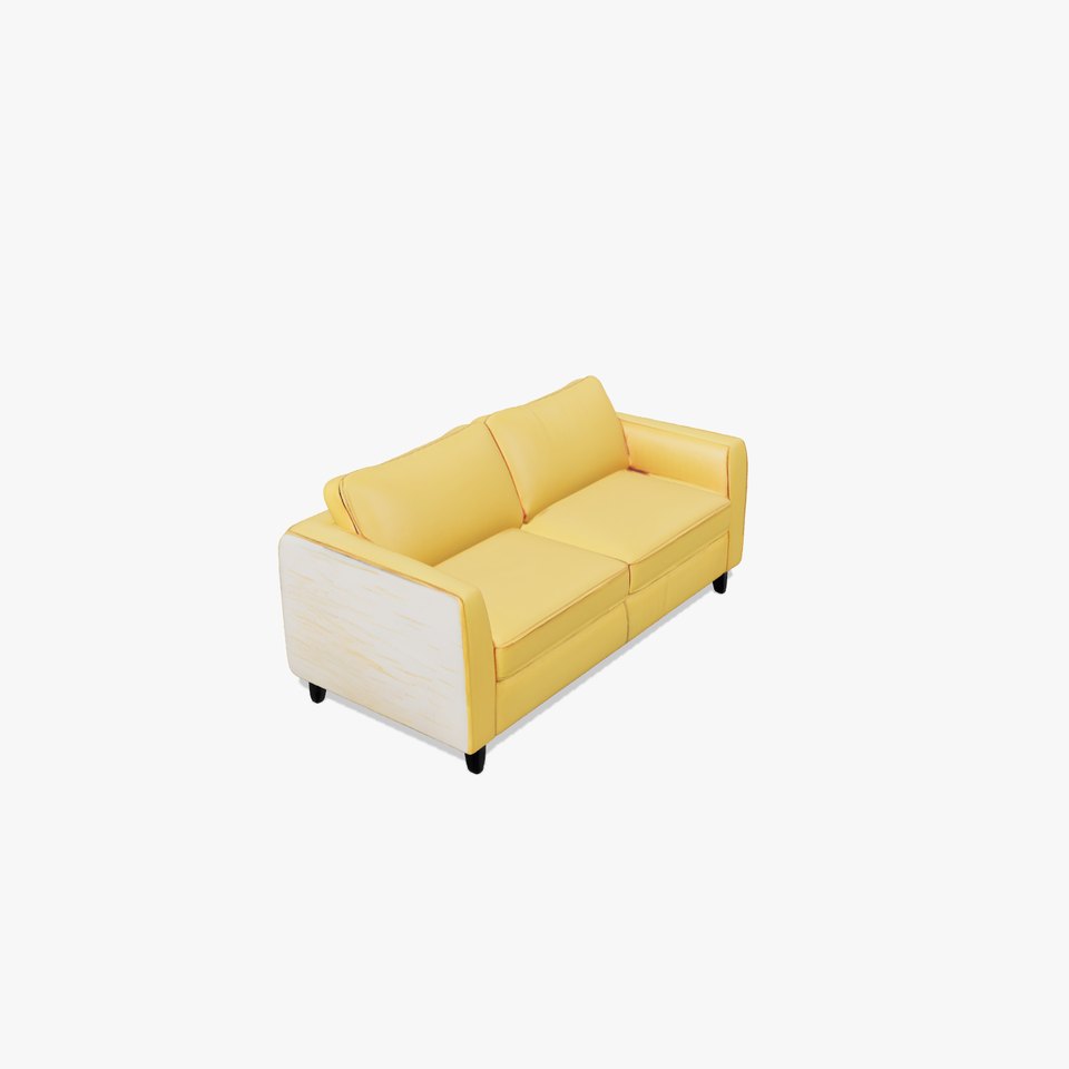 Sunny Comfort Sofa model pack